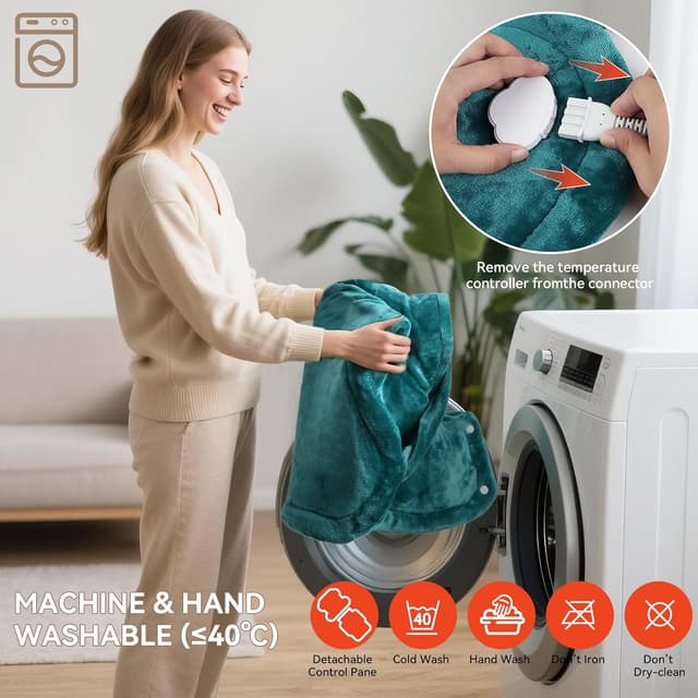 Thumbnail 5 de Olycism Termoforo elettrico 60x85 cm per schiena