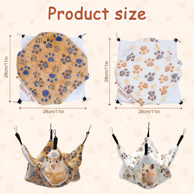 Thumbnail 1 de JJQHYC Rat Hammock Double Layer