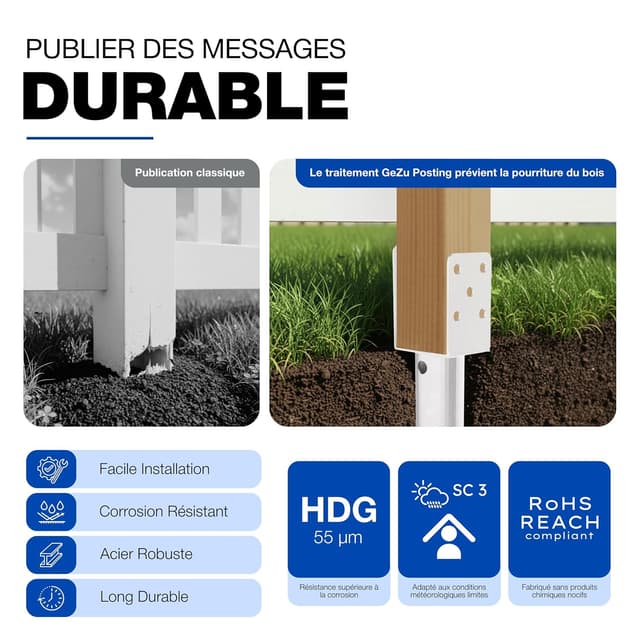 Thumbnail 5 de GeZu Impex vis de sol 91 x 91