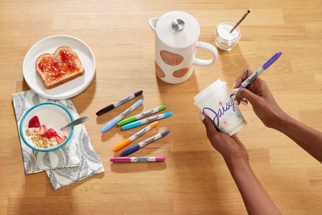 Thumbnail 1 de Sharpie pennarelli indelebili doppia punta 8 pezzi