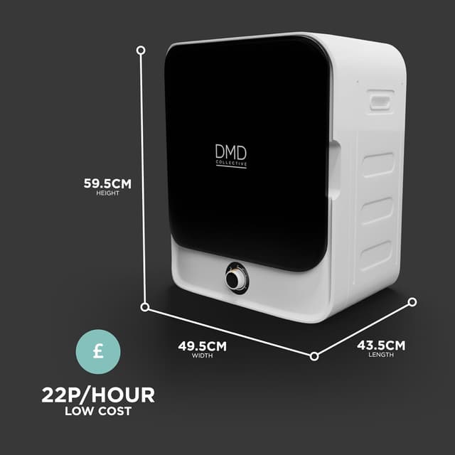 Thumbnail 1 de DMD Collective 3kg Mini Vented Tumble Dryer