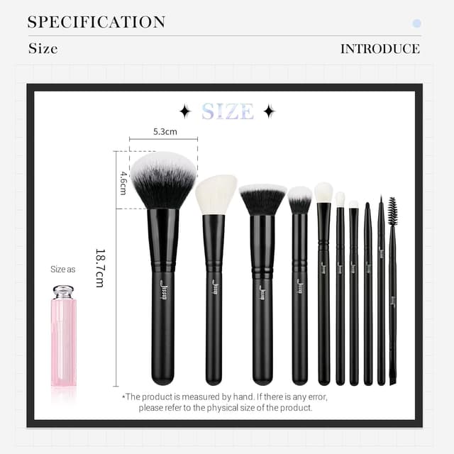 Thumbnail 6 de Jessup Brushes 10pcs Juego de brochas profesional 10pcs