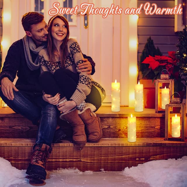 Thumbnail 3 de Da by Velas LED con control remoto y llama danzante 🕯