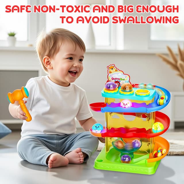 Detalle 1 de Stay Fun 2-in-1 Rolling Ball Track