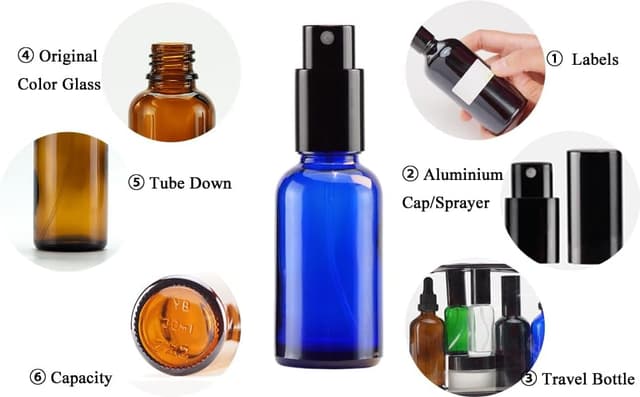 Thumbnail 6 de Yizhao Glas-Sprühflasche 30 ml, 6er-Pack