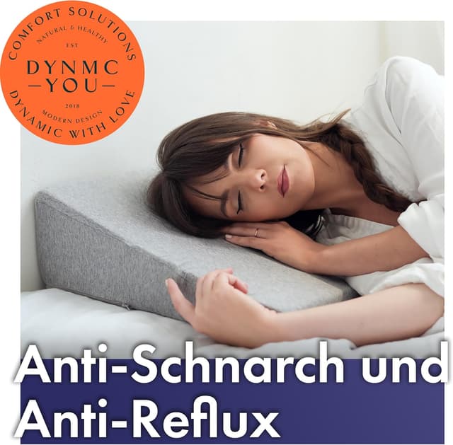 Thumbnail 1 de DYNMC you Keilkissen Bett für ruhige Nächte & Magenberuhigung – Matratzenkeil und Rückenkissen
