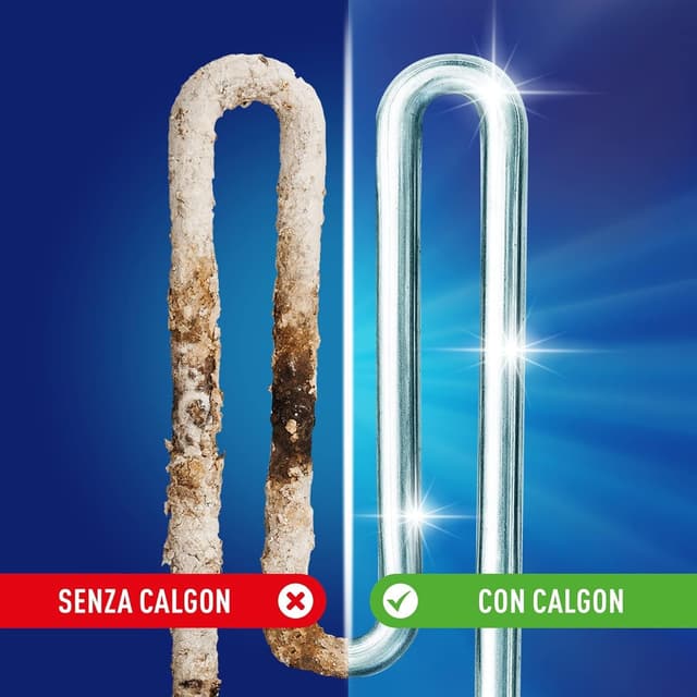 Detalle de Calgon Power Polvere Anticalcare Lavatrice 4 in 1 — 14 confezioni da 900 g per protezione da calcare, sporco e cattivi odori