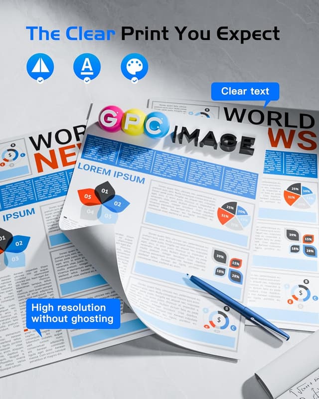 Thumbnail 6 de GPC Image 219X con chip toner compatibili per HP 219A/219X – 4-Pack (Nero, Ciano, Giallo, Magenta)