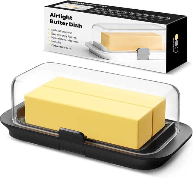 Detalle de Pisol butter dish 250g airtight