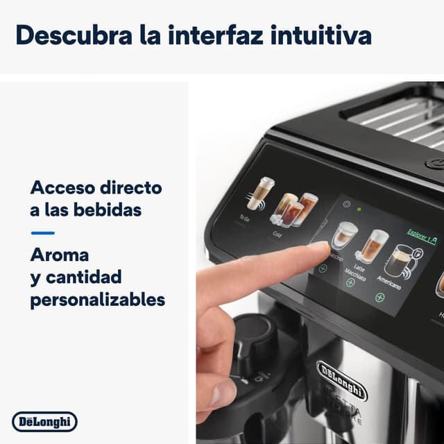 Thumbnail 7 de De'Longhi Eletta Explore ECAM452.67.G ☕ Cafetera Superautomática Todo-en-Uno