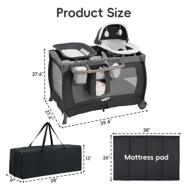 Thumbnail 1 de Pamo Babe Pack and Play 4-in-1 Playard