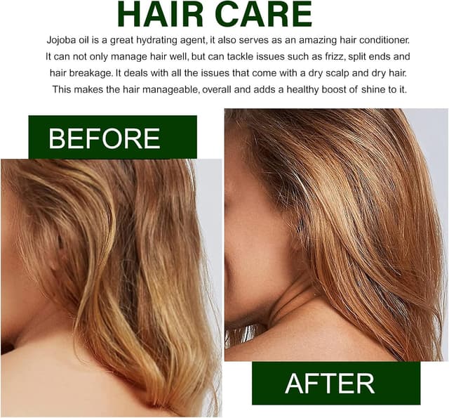 Thumbnail 1 de CCKULOOB Olio di jojoba biologico 60 ml per pelle e capelli