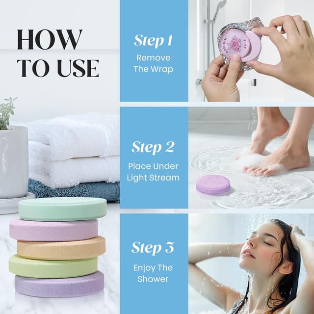 Thumbnail 5 de Bofuoos Badebomben 15 Stück Duschdampfer