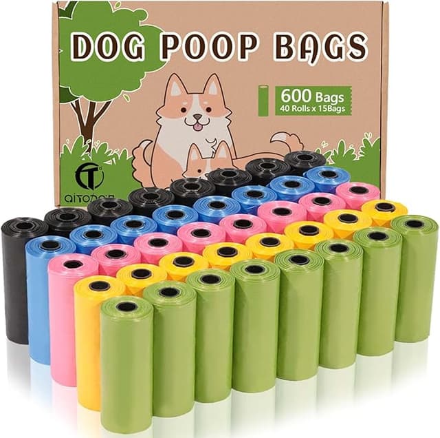 Detalle de AiTodos® 600PCS Bolsas de Caca para Perro