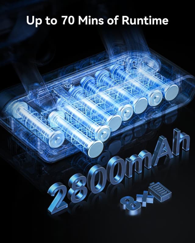 Detalle de Cordless Vacuum Cleaner 55KPA ⚡