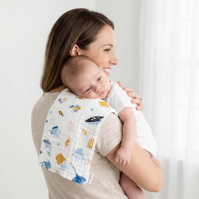 Detalle 2 de Moltontücher 70x70 cm Baby, 6er Set