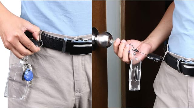 Thumbnail 5 de Vicloon Porte-badge rétractable 68,5 cm 🎫