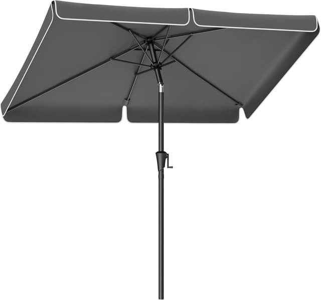 Detalle de SONGMICS Sonnenschirm 300 x 200 cm für Balkon
