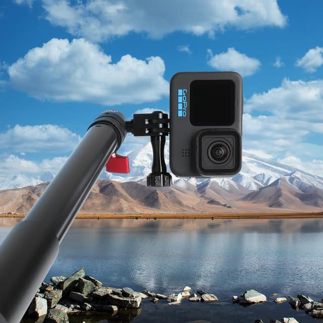 Thumbnail 6 de HSU Aluminium Alloy Cold Shoe Adapter for Action Cameras with Angle Adjustment (1/4" Tripod Mount)