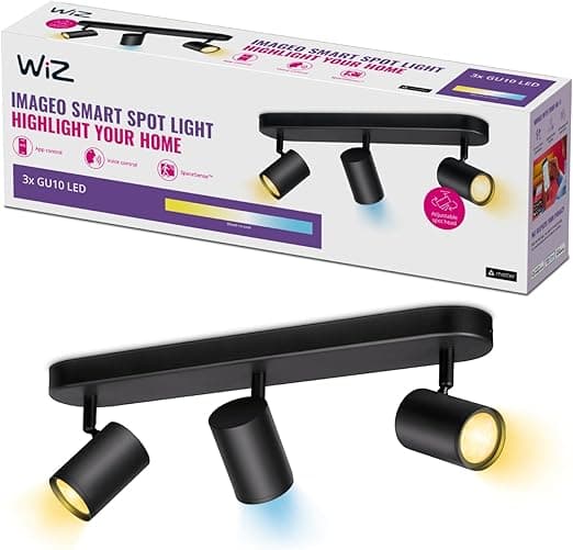 Imagen de WiZ Imageo - Lámpara Inteligente 3 Focos LED 🛋 en OfertitasTOP