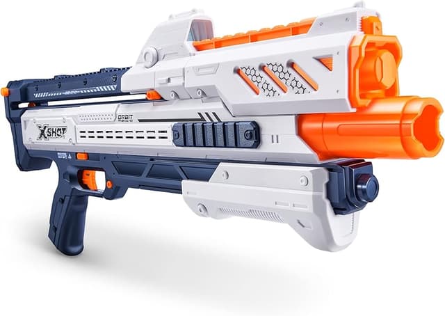 Detalle 2 de ZURU Chaos Orbit blaster 14 rondas 100 dardos