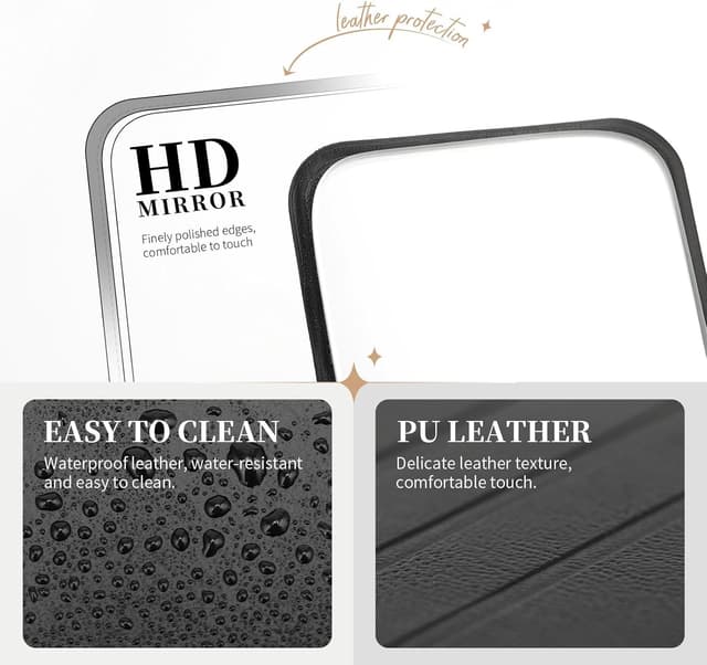 Detalle 2 de DUcare compact mirror HD glass 10.8x7cm