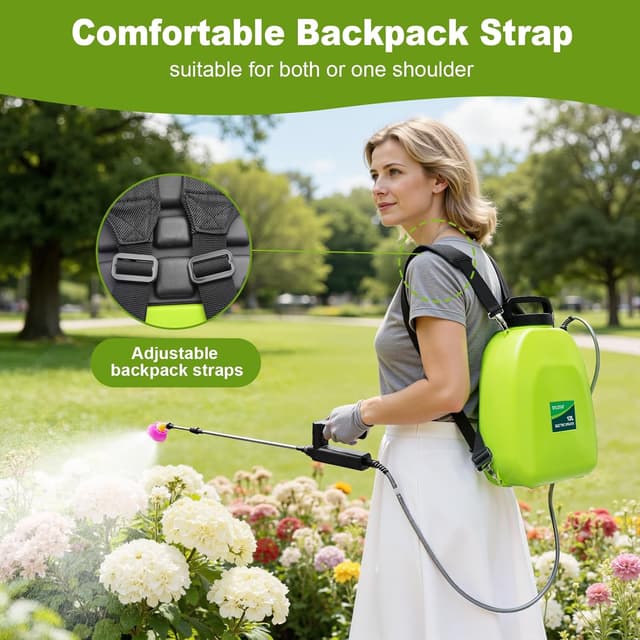 Detalle 2 de SYLSTAR 12L battery knapsack sprayer