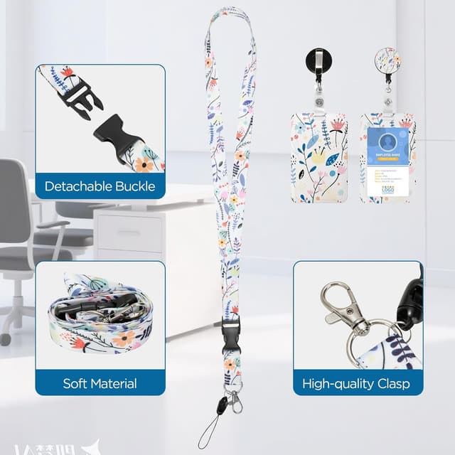 Thumbnail 4 de Cozary Porta Tarjetas Identificativas Cordón Desmontable