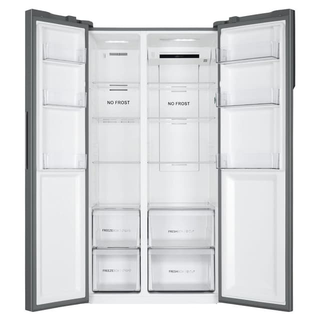 Detalle 2 de Haier HSR3918ENPG frigorífico americano acero inoxidable