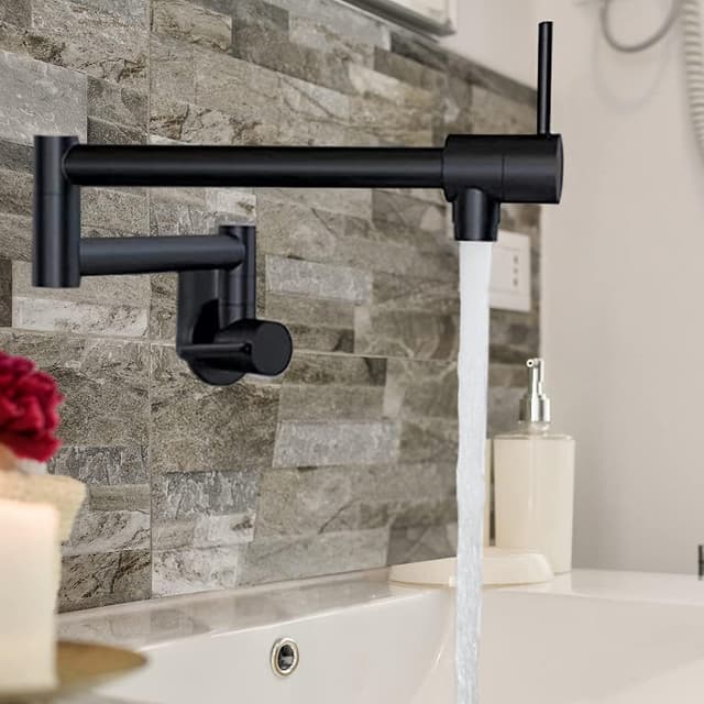 Thumbnail 3 de Kitchen Pot Filler Faucet Lead-Free Brass 2-Handle 🚰