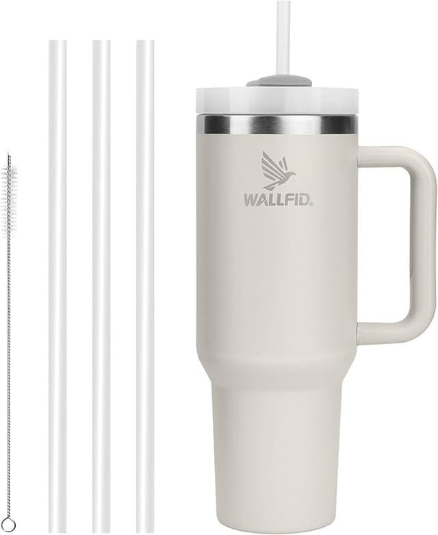 Imagen de WALLFID Vaso Térmico 40oz Acero Inoxidable con Aislamiento en OfertitasTOP