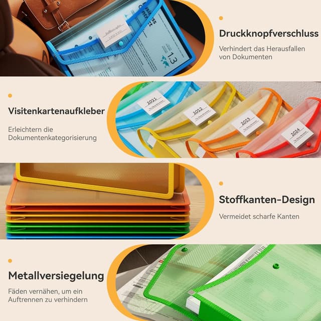 Detalle 2 de 6er Pack Dokumententasche A4