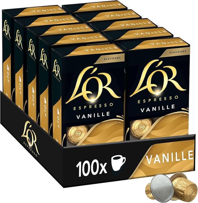 Imagen de L'OR Flavours Espresso Cápsulas Vainilla para Nespresso en OfertitasTOP