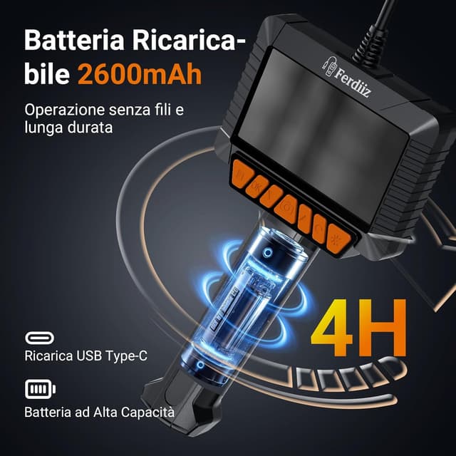 Thumbnail 4 de Ferdiiz Endoscopio Digitale Industriale HD 1080P