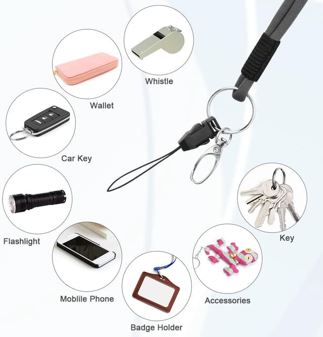 Thumbnail 5 de Vicloon Portachiavi Collo Staccabile 2 pezzi 45 cm