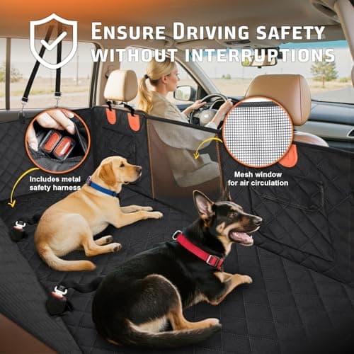 Thumbnail 3 de Gimars Funda Coche para Perro 157x132cm 🐶 Impermeable