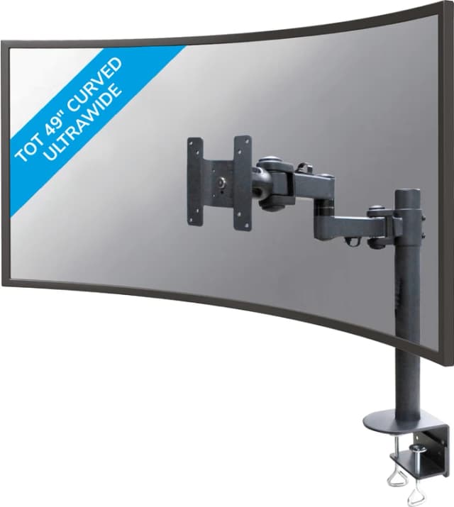 Detalle 1 de Neomounts FPMA-D960BLACKPLUS Monitorhalterung High Capacity (schwarz) für Ultrawide bis 49 Zoll