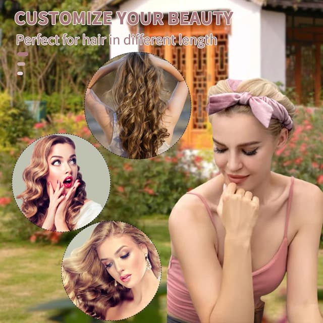 Detalle 2 de Heatless boucles Boucle sans chaleur