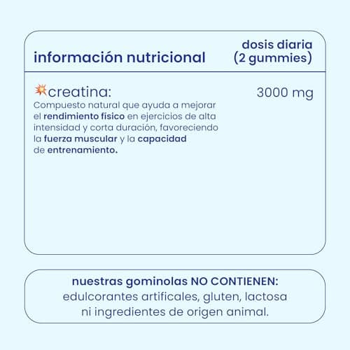 Detalle de Jelly Pills gominolas de Creatina Monohidrato pura (1,5 g por gummy, 60 veganas) sabor fresa