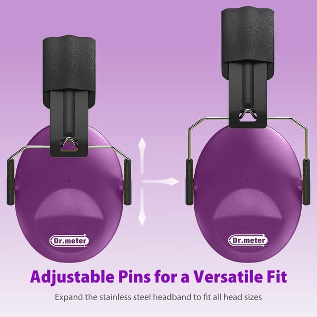 Detalle 2 de Dr.meter EM100 children's ear defenders SNR 27 dB