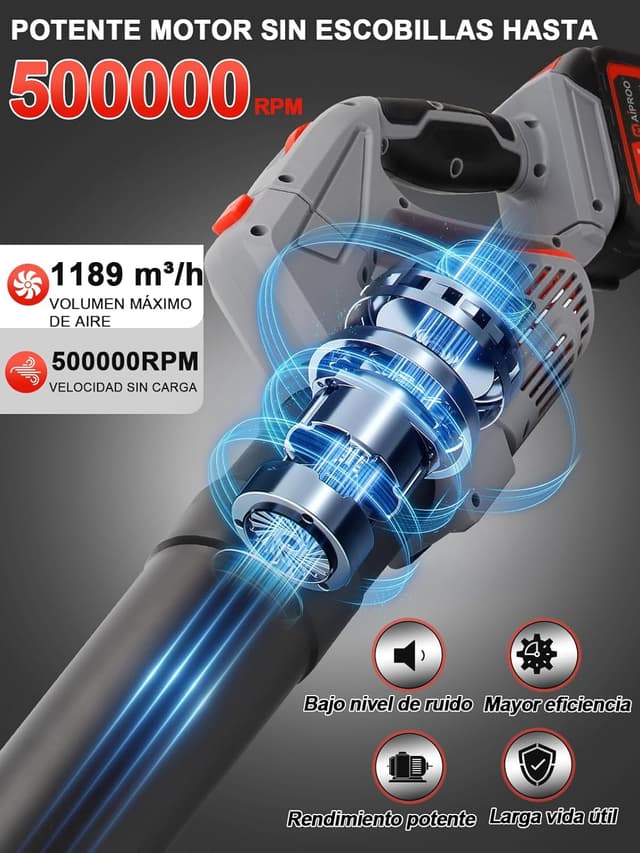 Thumbnail 2 de Maiproo Soplador de Hojas 21V Turbo