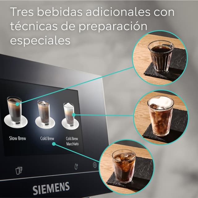 Thumbnail 6 de SIEMENS EQ700 - Cafetera Superautomática con Touch&Slide