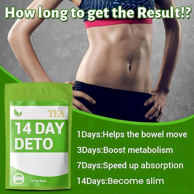 Thumbnail 5 de 14Pcs Slimming Tea 14-Day Plan for Women 🍵
