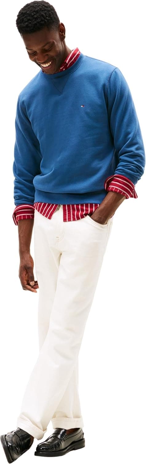 Thumbnail 3 de Tommy Hilfiger Uomo Felpa Seasonal Fleece con scollo rotondo