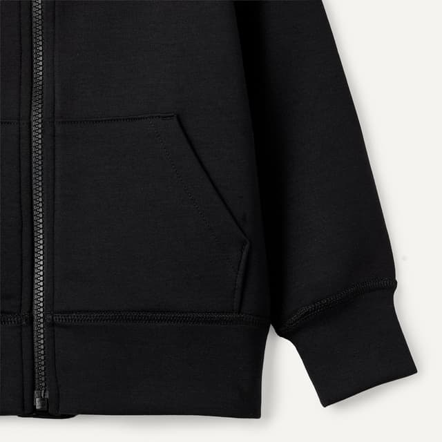 Detalle de Amazon Essentials Jungen atmungsaktiver Relaxed-Fit Hoodie mit durchgehendem Reißverschluss