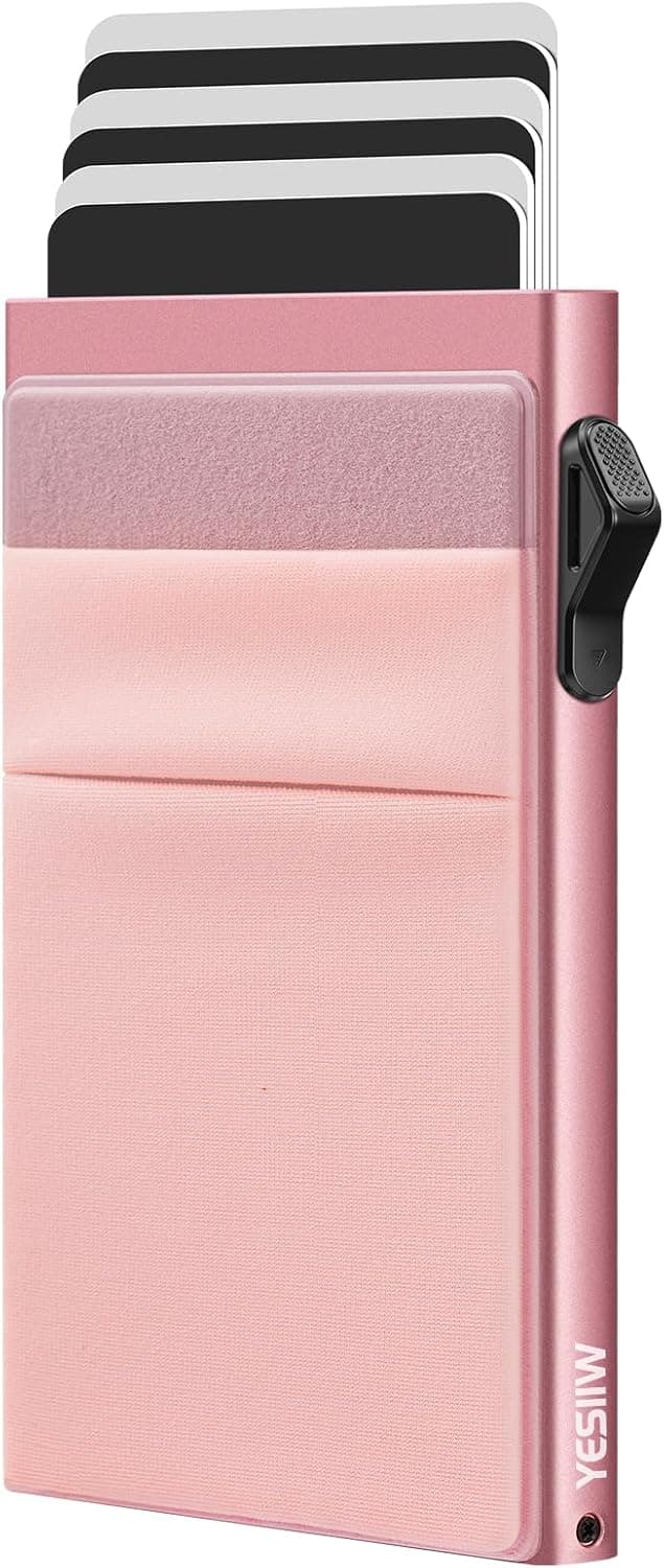 Detalle de YESIIW Minimalistische Slim-Wallet 10 x 8 cm