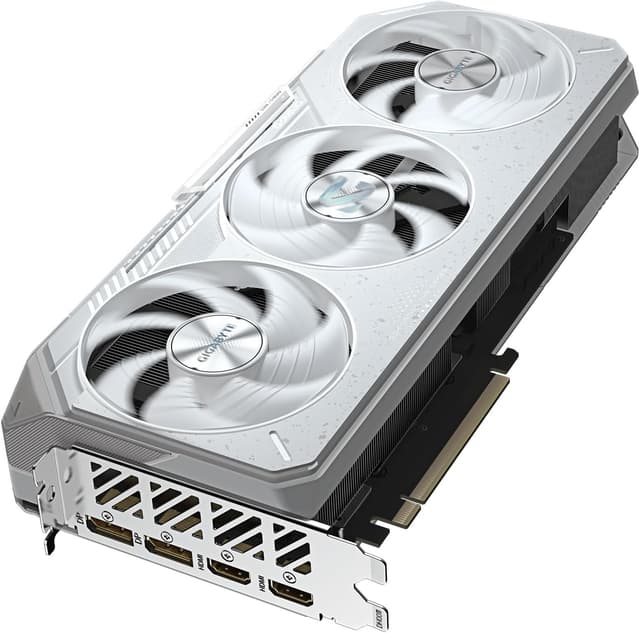 Detalle de Gigabyte Radeon RX 9070 XT Gaming OC Ice 16G (GV-R907XGAMINGOCICE-16GD) – 16GB GDDR6 Grafikkarte