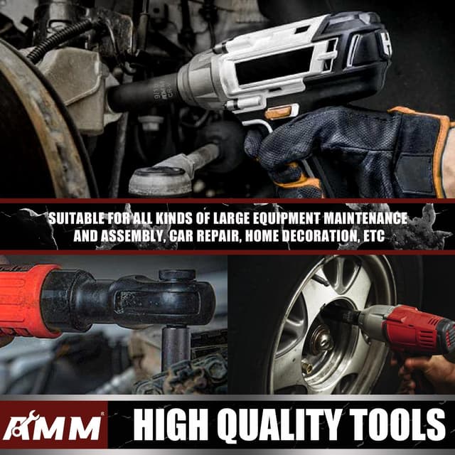 Thumbnail 5 de AMM 3/8" Drive Impact Socket Set, 48-Piece