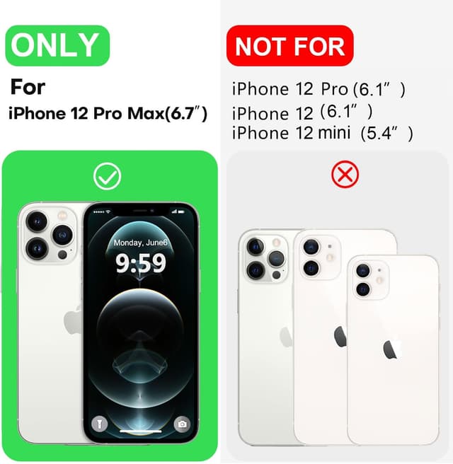 Detalle 2 de LOVE 3000 iPhone 12 Pro Max case 1.5mm