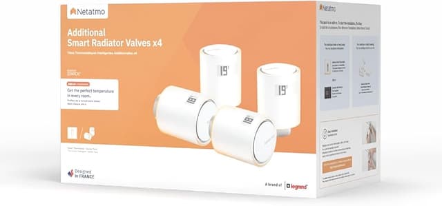 Thumbnail 5 de Netatmo Paquete de 4 Cabezales Termostáticos Inteligentes 🌡